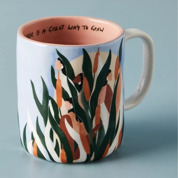 Anthropologie Maggie Stephenson Happiness Blooms Mug - Picture 2 of 12